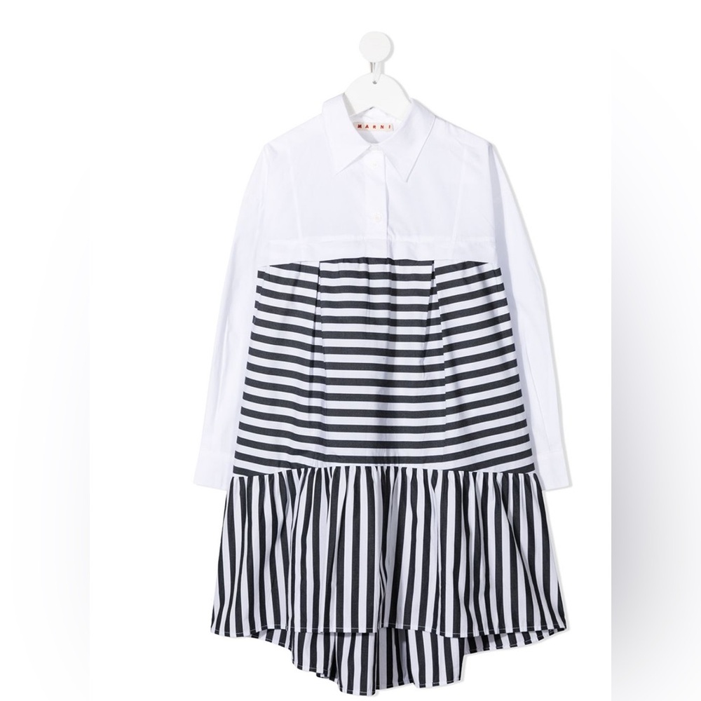 NWT Marni Striped Shirtdress